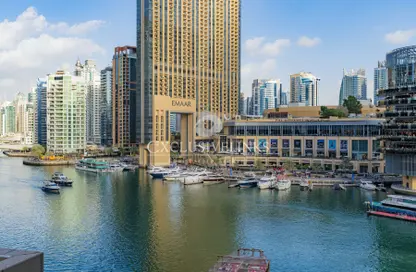 Apartment - 1 Bedroom - 2 Bathrooms for rent in Marina Quays East - Marina Quays - Dubai Marina - Dubai