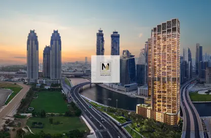 محل - استوديو للبيع في ون ريفر بوينت - الخليج التجاري - دبي