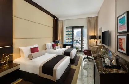 صورة لـ غرفة- غرفة النوم النزل و الشقق الفندقية - 1 حمام للبيع في ذو وان دبي مرينا - دبي مارينا - دبي ، صورة رقم 1