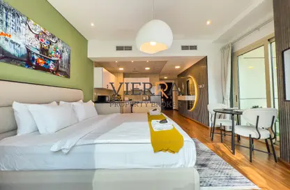 Apartment - Studio - 1 Bathroom for rent in The Royal Oceanic - Oceanic - Dubai Marina - Dubai