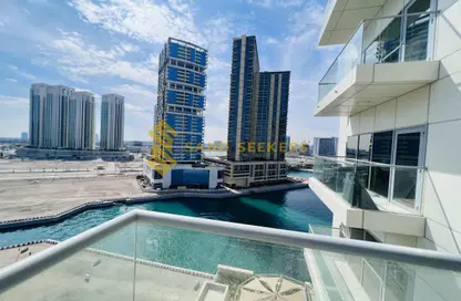 Pool image for: Apartment - 1 Bedroom - 2 Bathrooms for rent in Marina Rise Tower - Al Reem Island - Abu Dhabi, Image 1