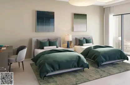 Apartment - 2 Bedrooms - 3 Bathrooms for sale in Tower C1 - Ajman Pearl Towers - Ajman Downtown - Ajman