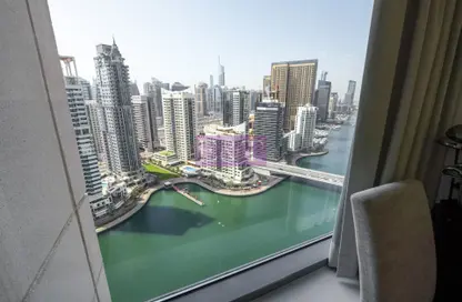 Apartment - 2 Bedrooms - 1 Bathroom for rent in Fairfield Tower - Park Island - Dubai Marina - Dubai