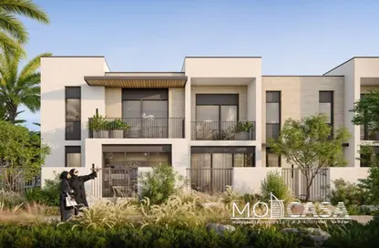 Outdoor House image for: Townhouse - 3 Bedrooms - 4 Bathrooms for sale in Anya 2 - Arabian Ranches 3 - Dubai, Image 1