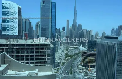 مكتب - استوديو - 1 حمام للايجار في برج بارك لين - الخليج التجاري - دبي