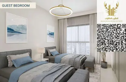 Apartment - 2 Bedrooms - 2 Bathrooms for sale in Oasis Tower - Al Rashidiya 1 - Al Rashidiya - Ajman