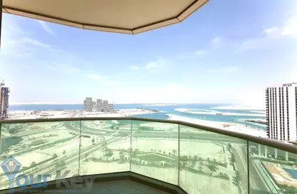Apartment - 2 Bedrooms - 3 Bathrooms for rent in Beach Towers - Shams Abu Dhabi - Al Reem Island - Abu Dhabi