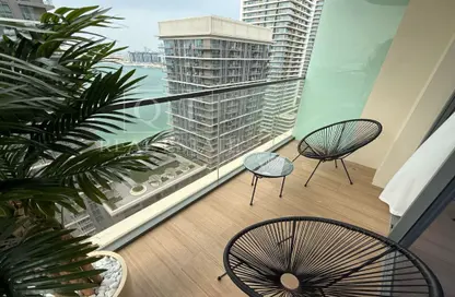 Apartment - 1 Bedroom - 1 Bathroom for sale in Marina Vista - EMAAR Beachfront - Dubai Harbour - Dubai