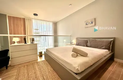 تاون هاوس - غرفة نوم - 2 حمامات للايجار في ركان ٣ - روكان - دبي