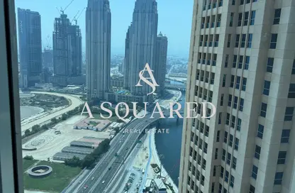 Office Space - Studio for rent in Churchill Executive Tower - Churchill Towers - Business Bay - Dubai
