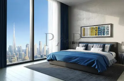 Room / Bedroom image for: Apartment - 2 Bedrooms - 3 Bathrooms for sale in Sobha Creek Vistas Grande - Sobha Hartland - Mohammed Bin Rashid City - Dubai, Image 1