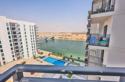 Apartment - Studio - 1 Bathroom for rent in Waters Edge - Yas Island - Abu Dhabi