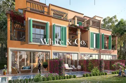 Townhouse - 5 Bedrooms - 4 Bathrooms for sale in Nice - Damac Lagoons - Dubai