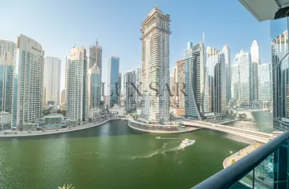 Apartment - 2 Bedrooms - 3 Bathrooms for rent in Time Place Tower - Dubai Marina - Dubai