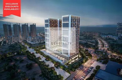 Apartment - 1 Bedroom - 2 Bathrooms for sale in Binghatti Elite - Dubai Production City (IMPZ) - Dubai