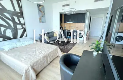 Apartment - Studio - 1 Bathroom for rent in The Square Tower - Jumeirah Village Circle - Dubai
