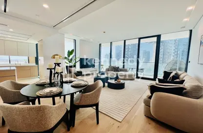 Living / Dining Room image for: Apartment - 2 Bedrooms - 3 Bathrooms for sale in Reem Nine - Shams Abu Dhabi - Al Reem Island - Abu Dhabi, Image 1