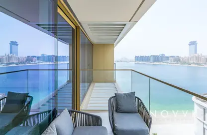 Apartment - 1 Bedroom - 2 Bathrooms for rent in Grand Bleu Tower 1 - EMAAR Beachfront - Dubai Harbour - Dubai