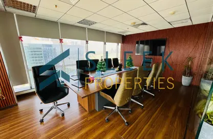 Office Space - Studio - 1 Bathroom for rent in Sobha Sapphire - Business Bay - Dubai