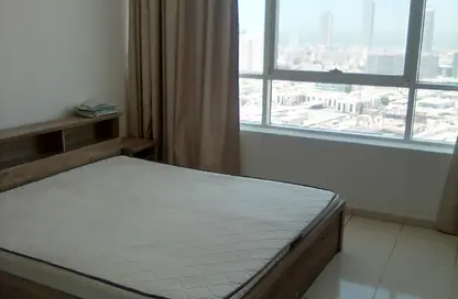 Apartment - 2 Bedrooms - 2 Bathrooms for rent in Orient Tower 1 - Orient Towers - Al Bustan - Ajman
