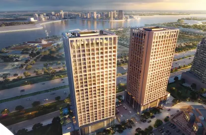 Apartment - 2 Bedrooms - 3 Bathrooms for sale in Binghatti Moonlight - Al Jaddaf - Dubai