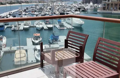 Apartment - Studio - 1 Bathroom for rent in Palm Views East - Palm Views - Palm Jumeirah - Dubai