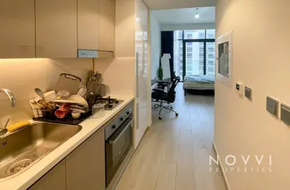 Apartment - Studio - 1 Bathroom for rent in Azizi Riviera 45 - Meydan One - Meydan - Dubai