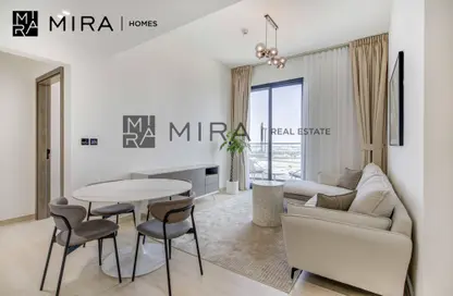 Living / Dining Room image for: Apartment - 2 Bedrooms - 2 Bathrooms for rent in Binghatti Nova - Jumeirah Village Circle - Dubai, Image 1