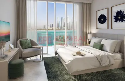 Penthouse - 4 Bedrooms - 5 Bathrooms for sale in Beachgate by Address - EMAAR Beachfront - Dubai Harbour - Dubai