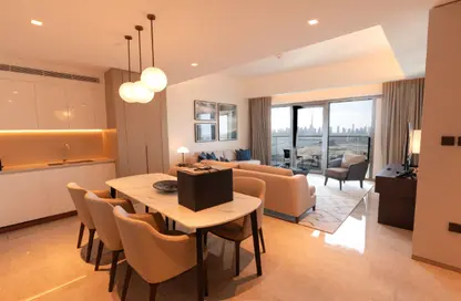 Apartment - 3 Bedrooms - 3 Bathrooms for rent in Address Harbour Point Tower 2 - Address Harbour Point - Dubai Creek Harbour (The Lagoons) - Dubai