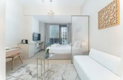 Apartment - Studio - 1 Bathroom for rent in Sparkle Tower 3 - Sparkle Towers - Dubai Marina - Dubai