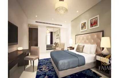 Room / Bedroom image for: Apartment - 1 Bedroom - 2 Bathrooms for sale in Celestia A - Celestia - Dubai South (Dubai World Central) - Dubai, Image 1