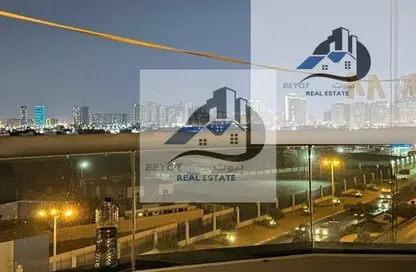 شقة - غرفة نوم - 2 حمامات للايجار في أورينت تاور 1 - أورينت تاور - البستان - عجمان
