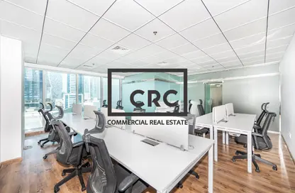 Office Space - Studio - 1 Bathroom for rent in The Burlington - Business Bay - Dubai