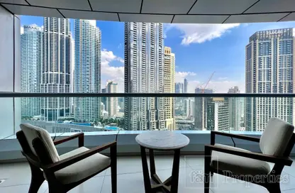 Balcony image for: Apartment - 1 Bedroom - 2 Bathrooms for rent in Burj Lake Hotel - The Address DownTown - Downtown Dubai - Dubai, Image 1