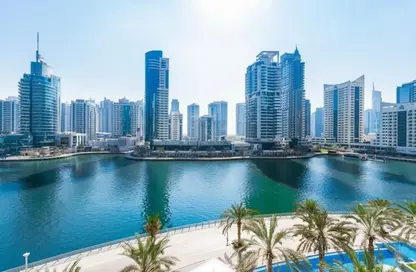 شقة - غرفة نوم - 2 حمامات للايجار في برج بونير - بارك أيلندز - دبي مارينا - دبي