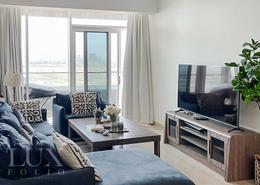 Living Room image for: Apartment - 2 bedrooms - 3 bathrooms for rent in BLOOM TOWERS A - Bloom Towers - Jumeirah Village Circle - Dubai, Image 1