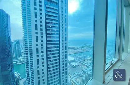 Apartment - 4 Bedrooms - 5 Bathrooms for rent in Le Reve - Dubai Marina - Dubai