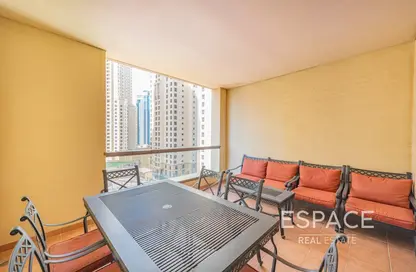 Apartment - 1 Bedroom - 1 Bathroom for sale in Bahar 4 - Bahar - Jumeirah Beach Residence - Dubai