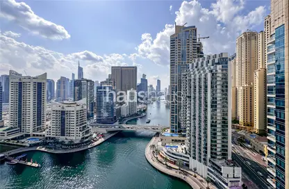 Water View image for: Apartment - 2 Bedrooms - 3 Bathrooms for rent in Fairfield Tower - Park Island - Dubai Marina - Dubai, Image 1