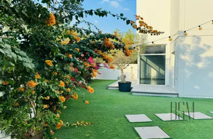 Garden image for: Villa - 4 Bedrooms - 5 Bathrooms for rent in Arabella Townhouses 2 - Arabella Townhouses - Mudon - Dubai, Image 1