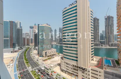 شقة - غرفة نوم - 2 حمامات للايجار في AG برج - الخليج التجاري - دبي