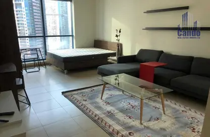 Apartment - Studio - 1 Bathroom for rent in Jumeirah Bay X1 - JLT Cluster X - Jumeirah Lake Towers - Dubai