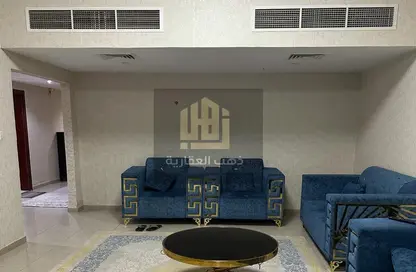 صورة لـ غرفة المعيشة شقة - 2 غرف نوم - 3 حمامات للايجار في أبراج هورايزون - عجمان وسط المدينة - عجمان ، صورة رقم 1