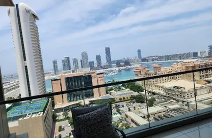 Apartment - 3 Bedrooms - 4 Bathrooms for rent in Ocean Heights - Dubai Marina - Dubai