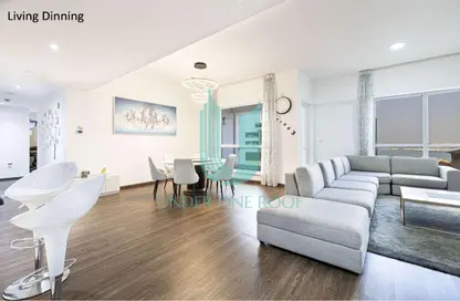 Apartment - 3 Bedrooms - 3 Bathrooms for rent in Sadaf 5 - Sadaf - Jumeirah Beach Residence - Dubai