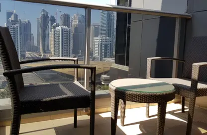 Apartment - 1 Bedroom - 2 Bathrooms for rent in Green Lakes Towers 2 - Green Lakes Towers - JLT Cluster S - Jumeirah Lake Towers - Dubai