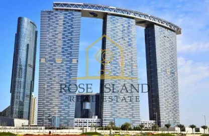Apartment - 1 Bedroom - 2 Bathrooms for rent in The Gate Tower 1 - Shams Abu Dhabi - Al Reem Island - Abu Dhabi