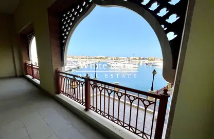 شقة - 3 غرف نوم - 4 حمامات للايجار في مساكن المارينا 1 - مساكن المارينا - نخلة جميرا - دبي