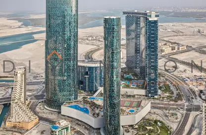 Apartment - 1 Bedroom - 2 Bathrooms for rent in Sun Tower - Shams Abu Dhabi - Al Reem Island - Abu Dhabi